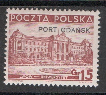 Port Gdansk Nr. 33 ungebraucht/ *