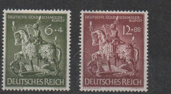 m78-Deutsches Reich Nr. 860-861 ungebraucht/ *