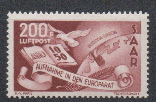 Alliierte Besatzung Saarland Nr. 298 postfrisch/ **