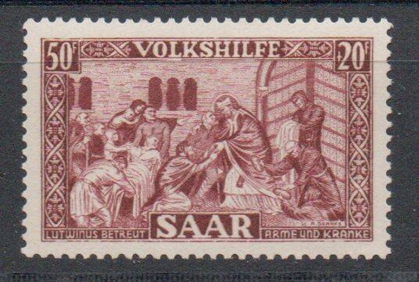 Alliierte Besatzung Saarland Nr. 303 postfrisch/ **