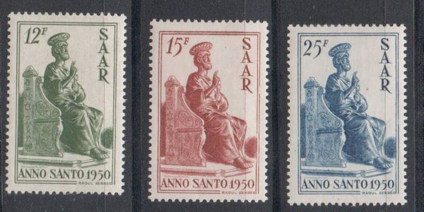 Alliierte Besatzung Saarland Nr. 293-295 ungebraucht/ *