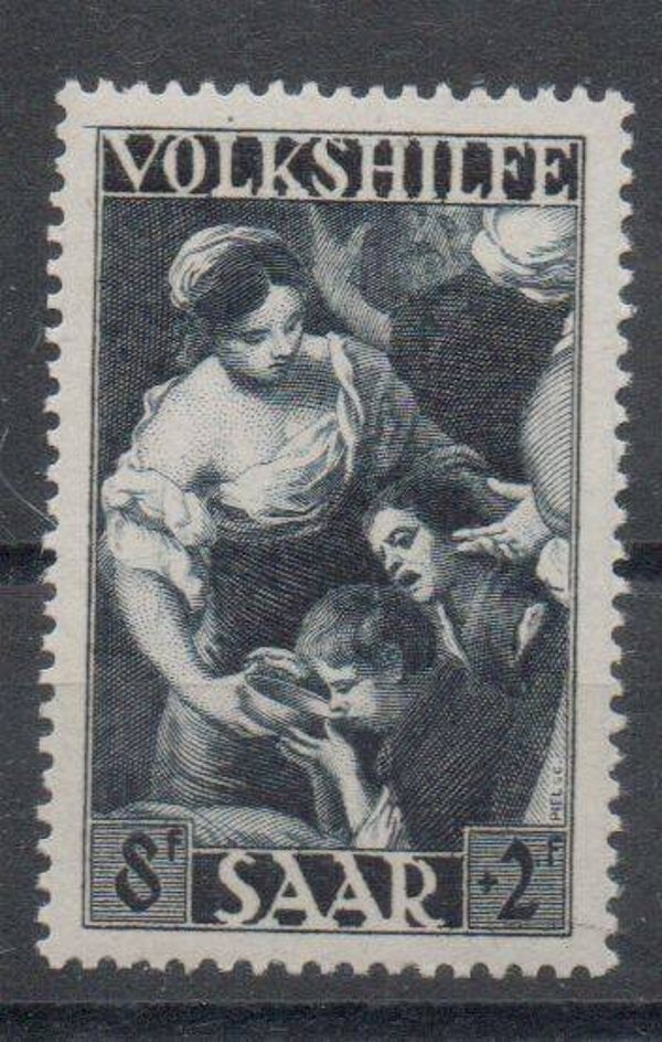 Alliierte Besatzung Saarland Nr. 267 postfrisch/ **