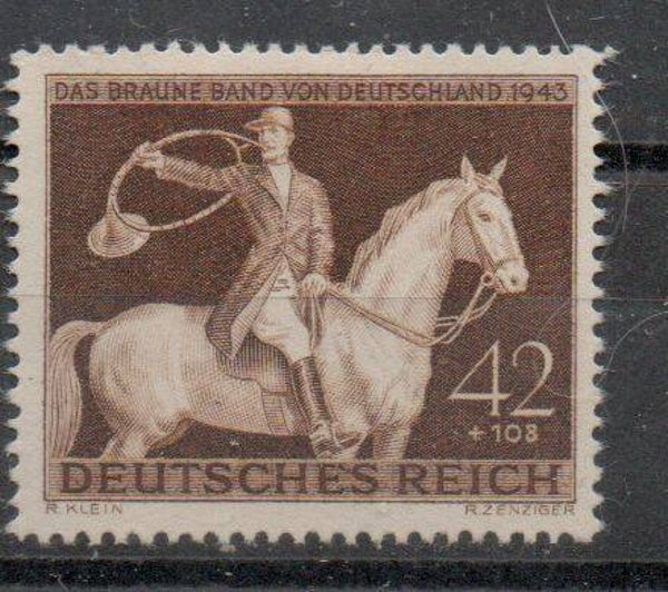 m80-Deutsches Reich Nr. 854 ungebraucht/ *