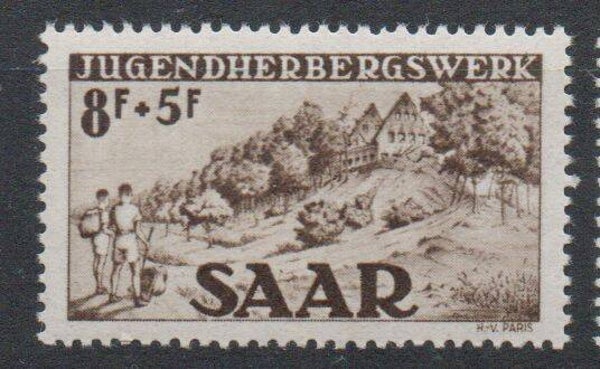 Alliierte Besatzung Saarland Nr. 262 II postfrisch/ **