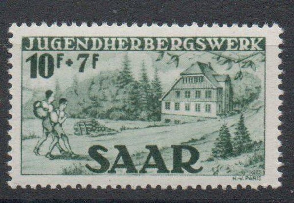 Alliierte Besatzung Saarland Nr. 263 I postfrisch/ **