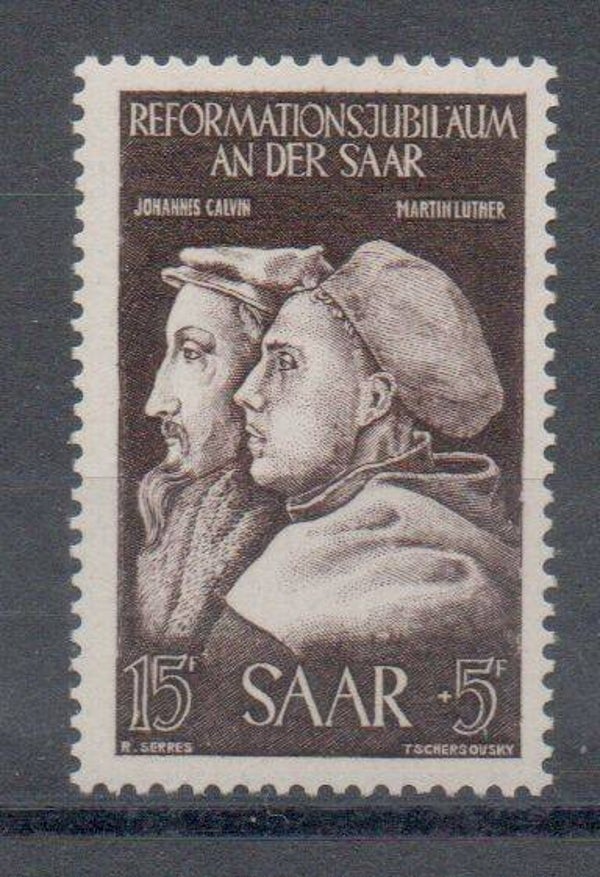 Alliierte Besatzung Saarland Nr. 308 postfrisch/ **