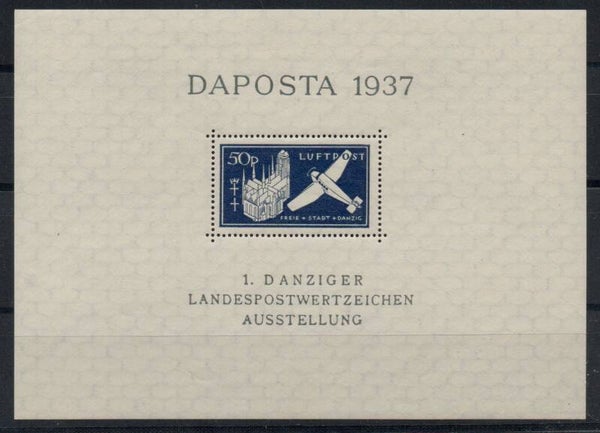 Danzig Block Nr. 2a postfrisch/ **