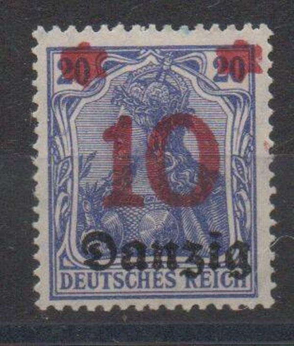 Danzig Nr. 17 ungebraucht/ *