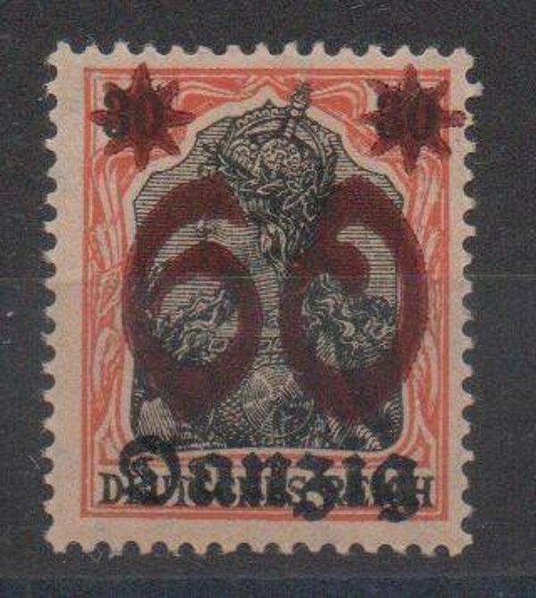 Danzig Nr. 19 ungebraucht/ *
