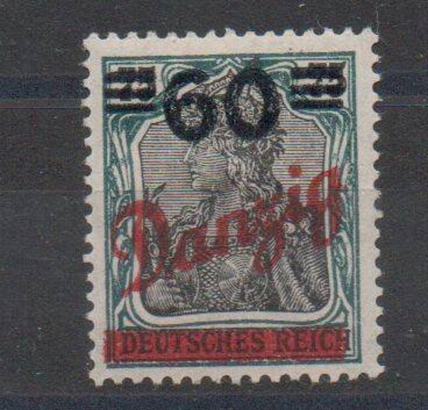 Danzig Nr. 72 ungebraucht/ *