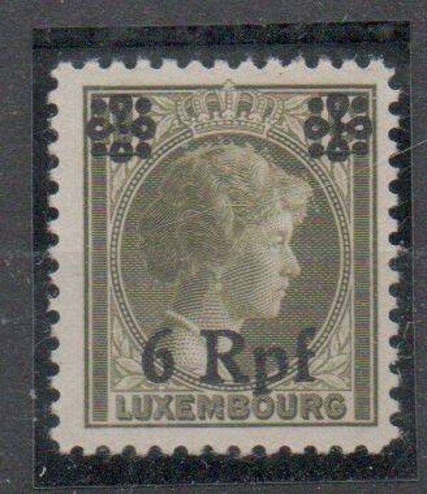 Deutsche Besetzung Luxemburg Nr. 20 II postfrisch/ **