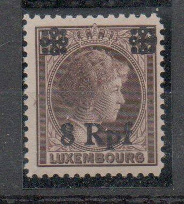 Deutsche Besetzung Luxemburg Nr. 21 II postfrisch/ **