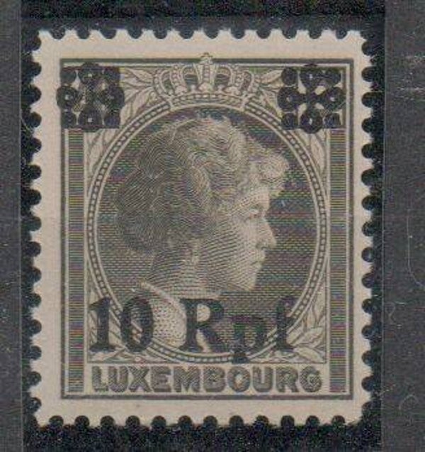 Deutsche Besetzung Luxemburg Nr. 22 II postfrisch/ **