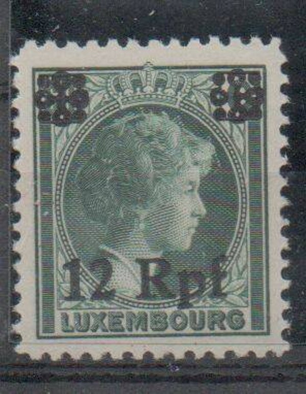 Deutsche Besetzung Luxemburg Nr. 23 II postfrisch/ **