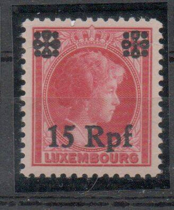 Deutsche Besetzung Luxemburg Nr. 24 II postfrisch/ **