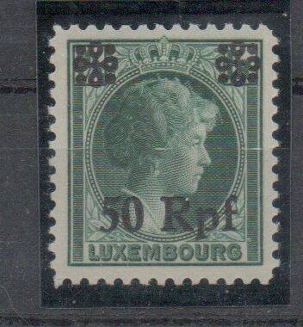 Deutsche Besetzung Luxemburg Nr. 29 II postfrisch/ **