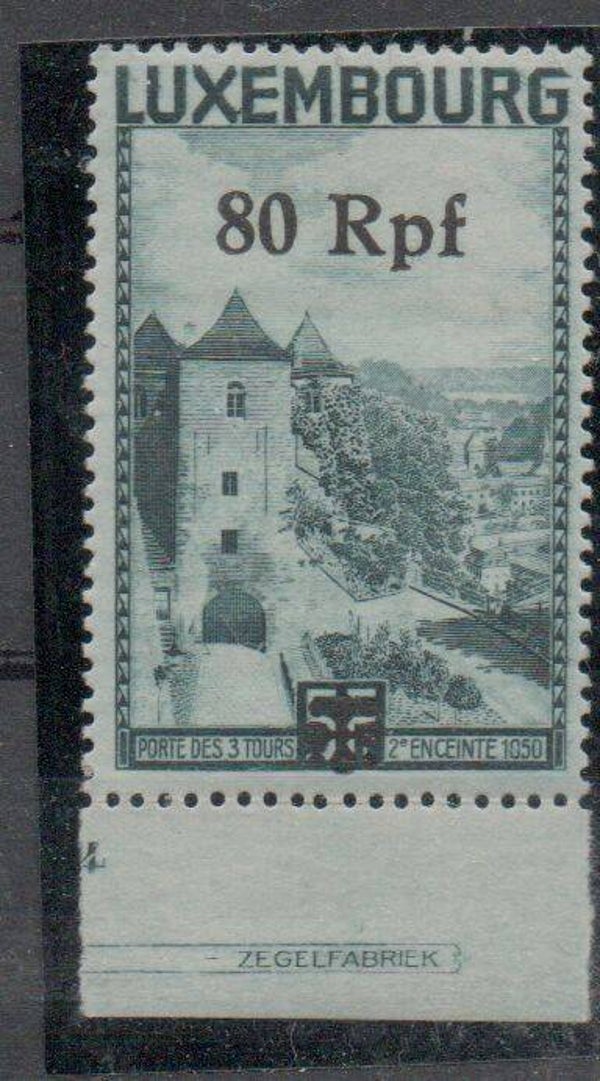 Deutsche Besetzung Luxemburg Nr. 31 postfrisch/ **