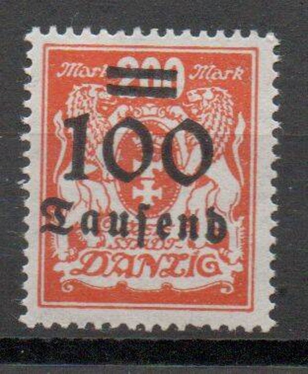 Danzig Nr. 159 ungebraucht/ *