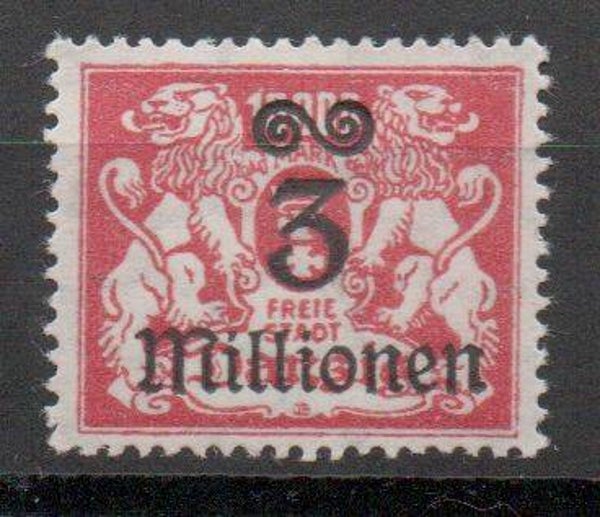 Danzig Nr. 166 ungebraucht/ *