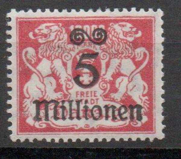 Danzig Nr. 167 ungebraucht/ *