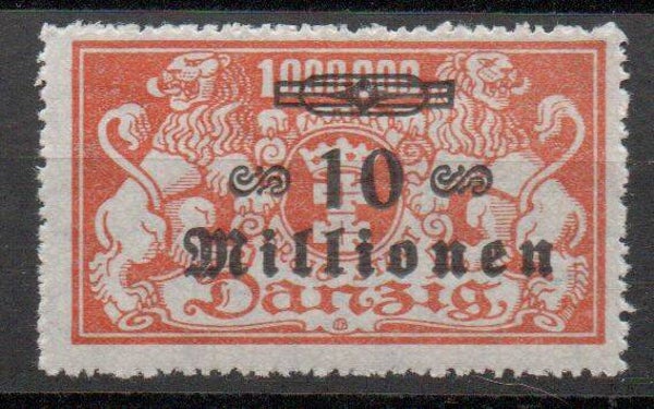 Danzig Nr. 168 ungebraucht/ *
