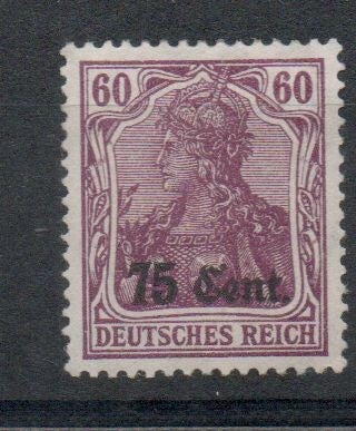 Deutsche Besetzung Etappe West Nr. 9b postfrisch/ **
