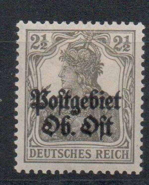 Deutsche Besetzung Ober Ost Nr. 1a ungebraucht/ *