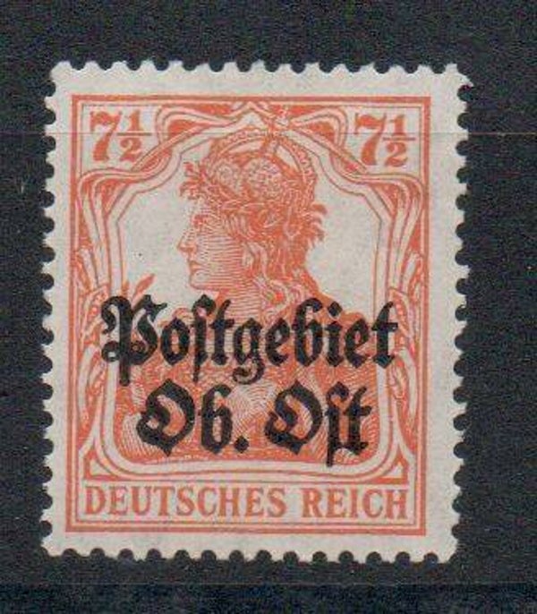 Deutsche Besetzung Ober Ost Nr. 4a postfrisch/ **