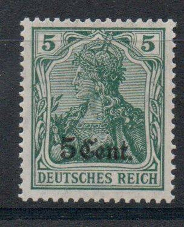 Deutsche Besetzung Etappe West Nr. 2a postfrisch/ **