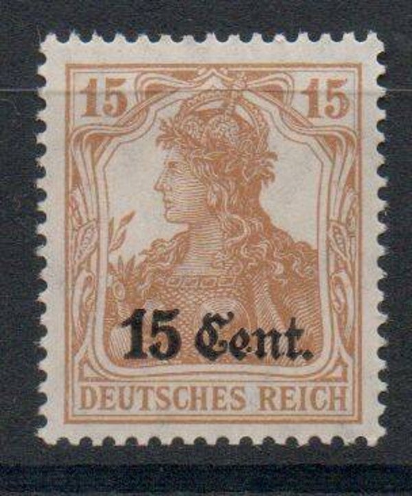 Deutsche Besetzung Etappe West Nr. 5 postfrisch/ **