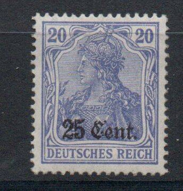 Deutsche Besetzung Etappe West Nr. 6b postfrisch/ **