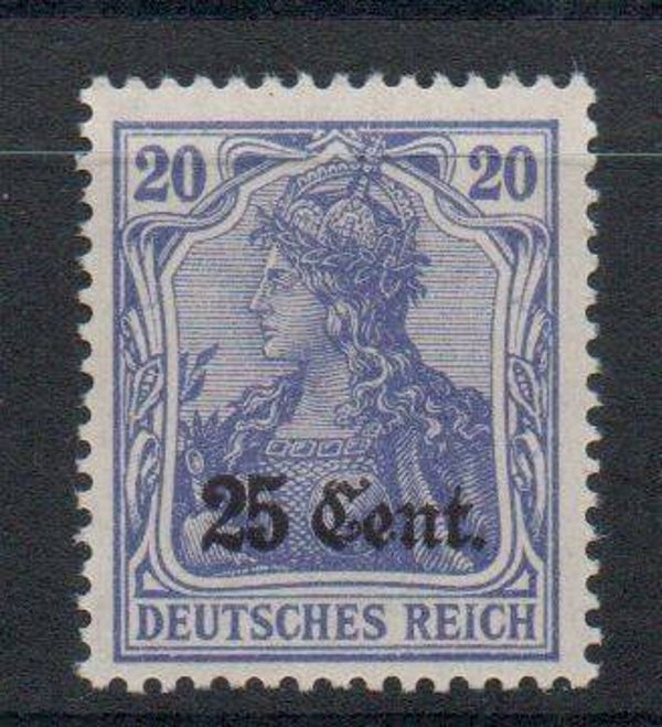 Deutsche Besetzung Etappe West Nr. 6b postfrisch/ **