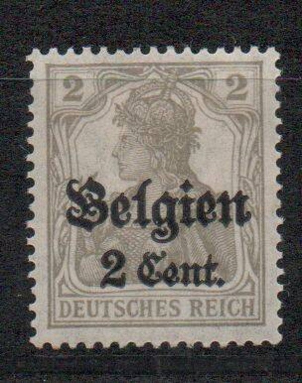 Deutsche Besetzung Belgien Nr. 10 postfrisch/ **