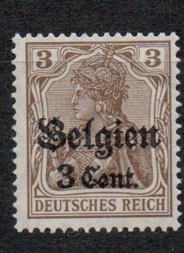 Deutsche Besetzung Belgien Nr. 11aI postfrisch/ **