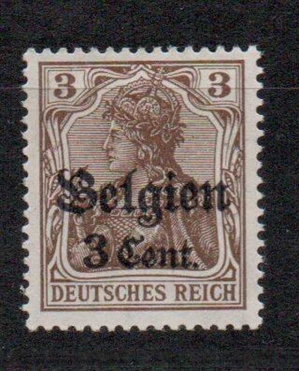 Deutsche Besetzung Belgien Nr. 11aI postfrisch/ **