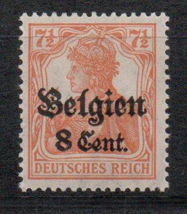 Deutsche Besetzung Belgien Nr. 13aI postfrisch/ **
