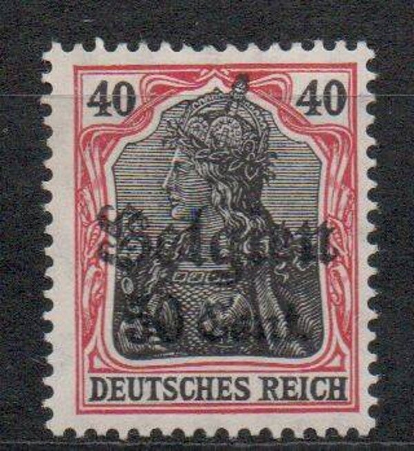 Deutsche Besetzung Belgien Nr. 20bI ungebraucht/ *