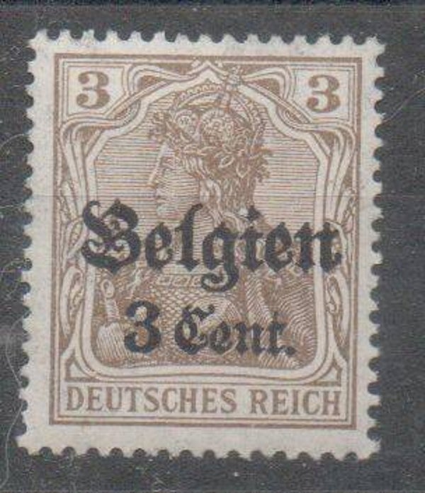 Deutsche Besetzung Belgien Nr. 11aI postfrisch/ **