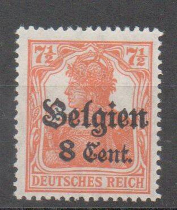 Deutsche Besetzung Belgien Nr. 13bII postfrisch/ **