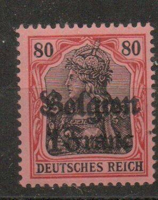 Deutsche Besetzung Belgien Nr. 7 postfrisch/ **
