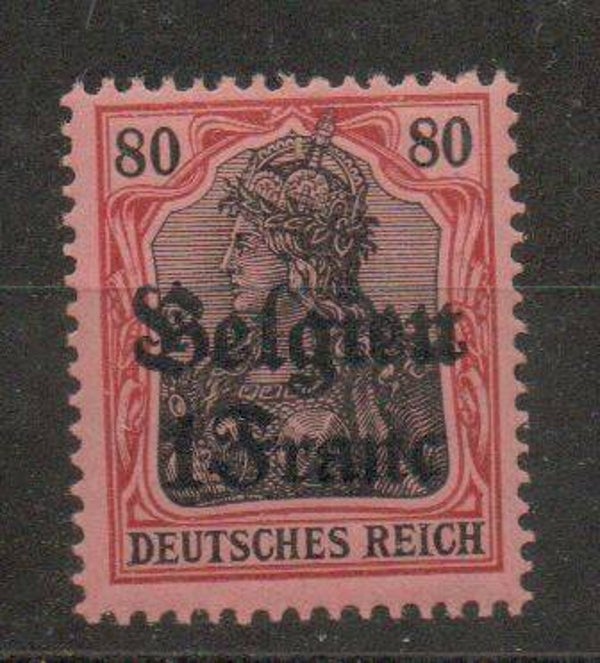 Deutsche Besetzung Belgien Nr. 7 postfrisch/ **