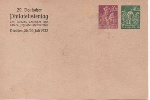 p163-Deutsches Reich Privatganzsache PP68 C02 *