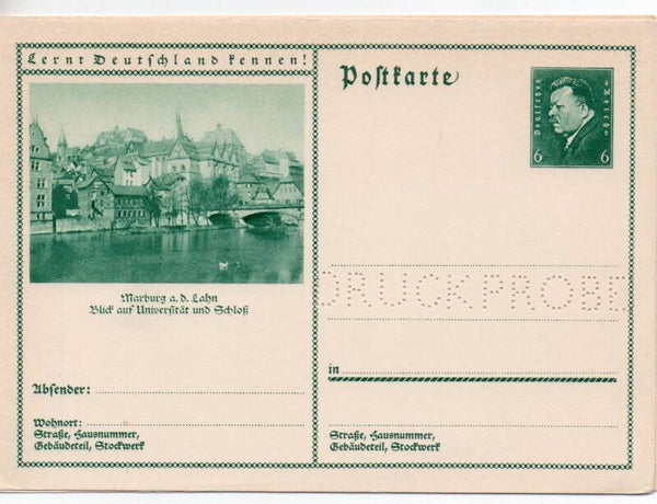 Deutsches Reich Bildpostkarte P202/ 061 Druckprobe *