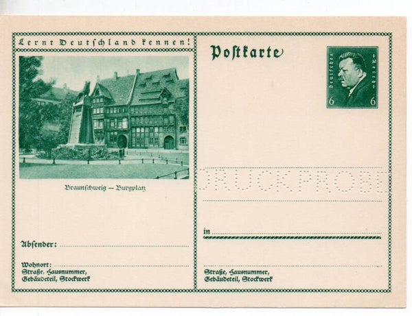 Deutsches Reich Bildpostkarte P202/ 063 Druckprobe *