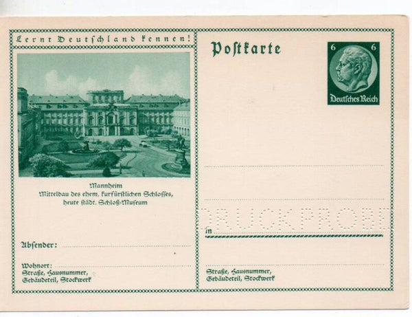 Deutsches Reich Bildpostkarte P232/ 079 Druckprobe *