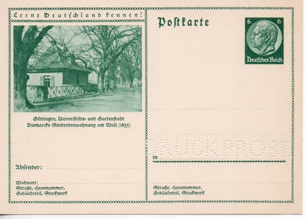 Deutsches Reich Bildpostkarte P232/ 043 Druckprobe *