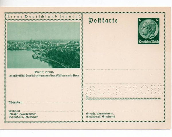 Deutsches Reich Bildpostkarte P232/ 027 Druckprobe *
