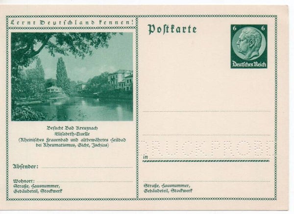 Deutsches Reich Bildpostkarte P232/ 069 Druckprobe *