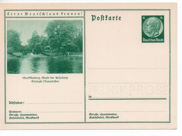 Deutsches Reich Bildpostkarte P232/ 081 Druckprobe *