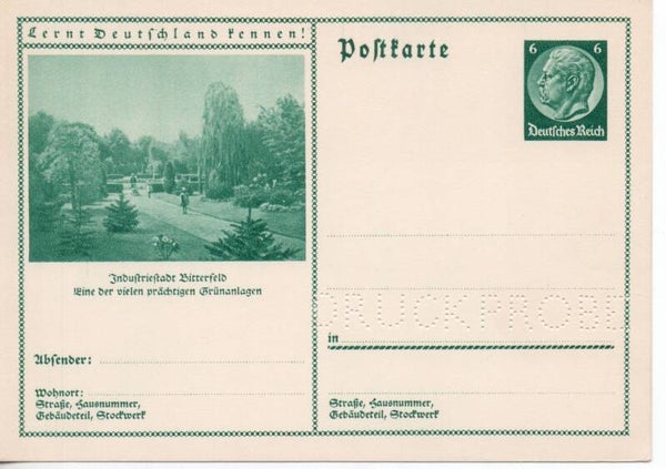 Deutsches Reich Bildpostkarte P232/ 011 Druckprobe *